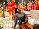 Индонезийская мусульманка на конкурсе красоты