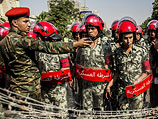 Египетская полиция в районе Каира