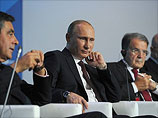 Президент РФ Владимир Путин на заседании международного дискуссионного клуба "Валдай". Новгородская область, 19 сентября 2013 года