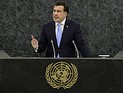 Делегация России покинула зал Генассамблеи ООН во время выступления Саакашвили