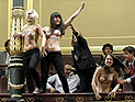 Акция FEMEN в защиту права женщин на аборты: "Пошли прочь из моей вагины"
