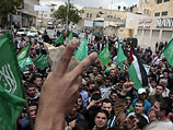 Манифестация ХАМАС в Хевроне