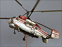 На окраине Москвы упал вертолет