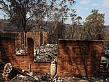 Последствия пожара в Австралии. 18.10.2013 