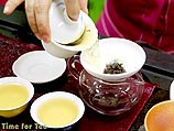Приготовление чая в гайвань