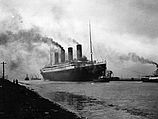 "Титаник" покидает порт Белфаста. 01.04.1912