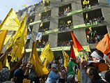 Демонстрация, приуроченная к 3-й годовщине смерти Арафата. Газа, 12 ноября 2007 года (через несколько месяцев после захвата ХАМАСом власти в Газе)