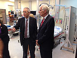 Посол ЕС в Израиле посетил раненых сирийцев в больнице "Зив"