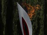 Эстафета олимпийского огня: в Абакане на факелоносце загорелась одежда
