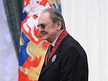 Юрий Яковлев на вручении ордена За заслуги перед отечеством. Москва, 16.10.2008
