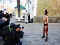 Секстремистка FEMEN призвала в Киеве к расправе над режимом Януковича