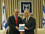 Генеральный секретарь OECD Анхель Гурриа и президент Израиля Шимон Перес. 2010-й год