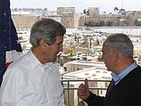 Госсекретарь США Джон Керри и премьер-министр Израиля Биньямин Нетаниягу. Иерусалим, 13.12.2013