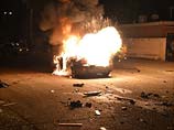 Взрыв автомобиля в Кирьят-Яме. Снимок сделан на месте происшествия (фотография предоставлена автором) 