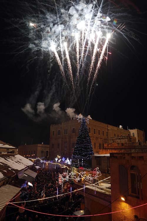 Накануне Рождества в Старом городе Иерусалима