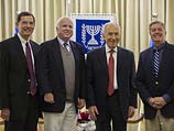 Встреча Шимона Переса с американскими сенаторами. Иерусалим, 4 января 2014 года