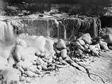 Ниагарский водопад зимой 1951 года