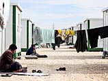 Лагерь беженцев из Сирии