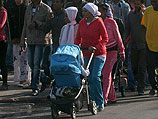 Африканские женщины с детьми провели марш протеста в Тель-Авиве