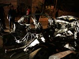 Автомобиль, уничтоженный израильскими ВВС. Сектор Газы (архив)