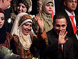 Массовая свадьба "объединила" сектор Газы и Западный берег