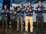 Члены сборной Израиля на Олимпиаде в Сочи