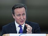 Премьер-министр Великобритании Дэвид Кэмерон читает речь о Шотландии. 07.02.2014
