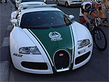 Дорожная полиция Дубая пополнила парк суперкаров. Улицы города начал патрулировать окрашенный в бело-зеленые цвета местных стражей порядка автомобиль Bugatti Veyron