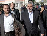 Глава правительства ХАМАС в Газе Исмаил Ханийя (справа)