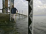 Впервые с 1927 года уровень воды в Кинерете опустился "в сезон дождей" на 4 см