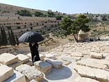 Еврейское кладбище на Масличной горе в Иерусалиме