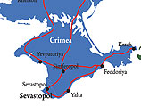 Журнал National Geographic "отдал" полуостров Крым России на своих картах