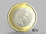 Великобритания начнет чеканить самую защищенную от подделки в мире монету
