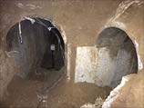 Ответвление туннеля террористов, обнаруженное израильскими военными в марте 2014 года