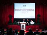 Пресс-конференция премьер-министра Малайзии 