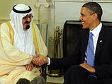 Король Абдалла и Барак Обама в 2010 году