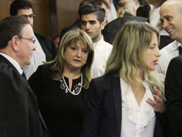 Шула Закен в суде. 31 марта 2014 года