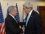 Биньямин Нетаниягу и Джон Керри. Иерусалим, 31 марта 2014 года