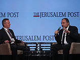 Авигдор Либерман в Нью-Йорке на ежегодной конференции, проводимой газетой The Jerusalem Post. 6 апреля 2014 года