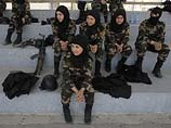 Женское подразделение президентской гвардии Махмуда Аббаса