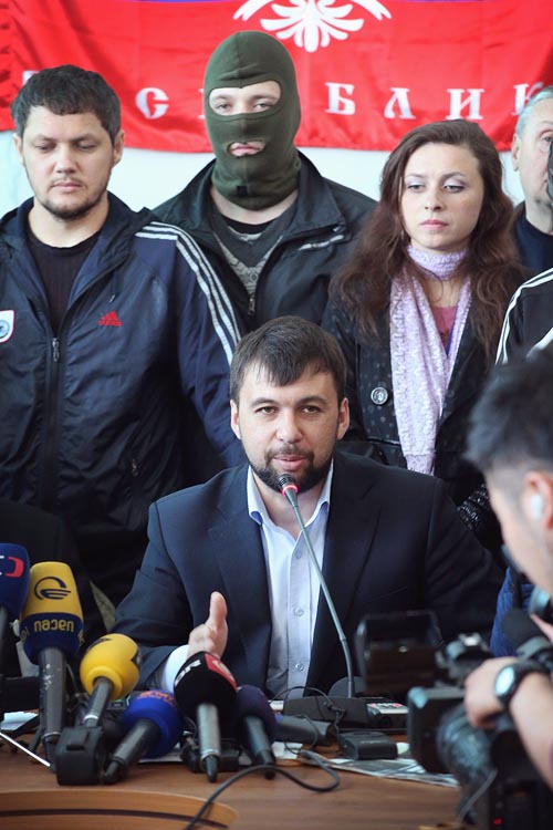 Денис Пушилин &#8211; один из лидеров "Донецкой народной республики", бывший функционер партии "МММ-Украина"