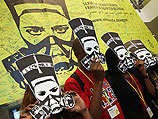 Акция активистов Amnesty International против сексуальных преступлений в Египте