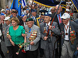 Парад ветеранов-израильтян в День Победы. 9 мая 2013 года
