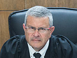Cудья Давид Розен на заседании по делу Holyland 13 мая 2014 года