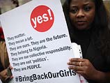 Выходцы из Нигерии в Лондоне требуют активных действий по освобождению заложниц. 9 мая 2014 года