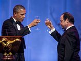 Президент США Барак Обама и президент Франции Франсуа Олланд