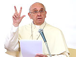 Папа Римский Франциск в Ватикане 10 мая 2014 года