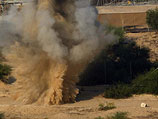 На границе с сектором Газы террористы привели в действие взрывное устройство