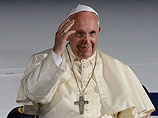 Папа Римский Франциск перед вылетом из Израиля 26 мая 2014 года
