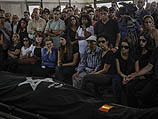 Похороны Эммануэля и Мириам Рива. 27 мая 2014 года